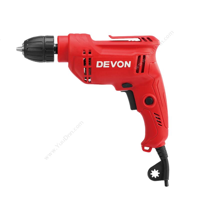 大有 Devon 电钻10mm/460W101340011818-4-10RE调速正反转 锂电充电电钻