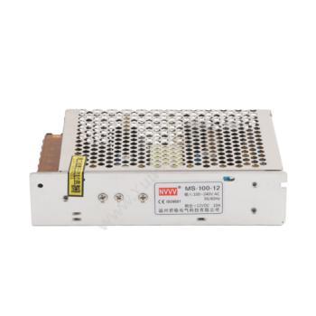 香港明伟 NVVV 变压器220v转12v监控直流电源 MS-100-24 开关电源