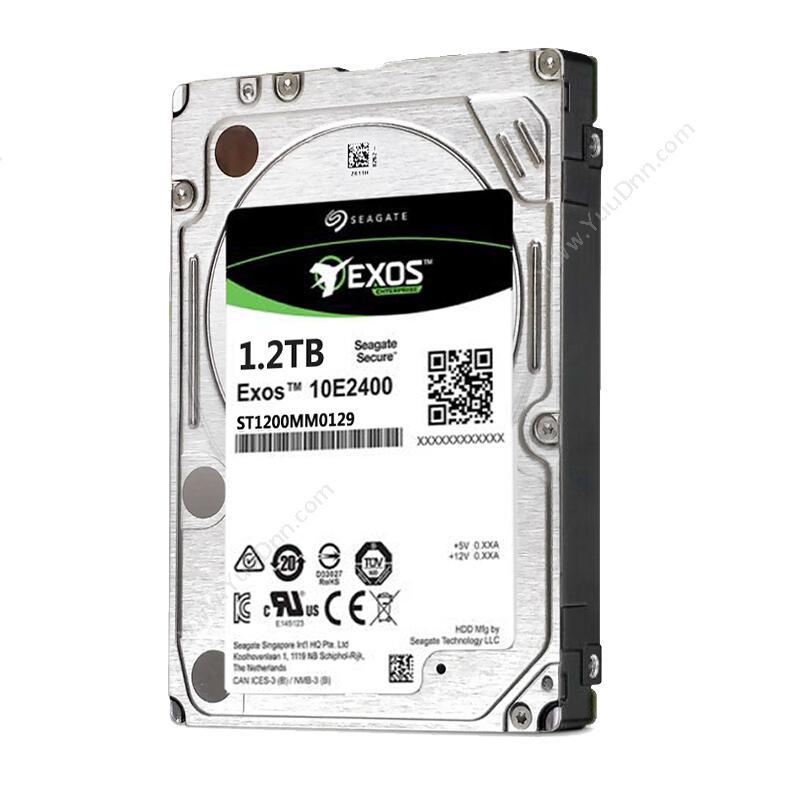 希捷 Seagate ST1200MM0129 银河系列Exos 10E2400 1.2TB SAS 企业级硬盘 固态硬盘