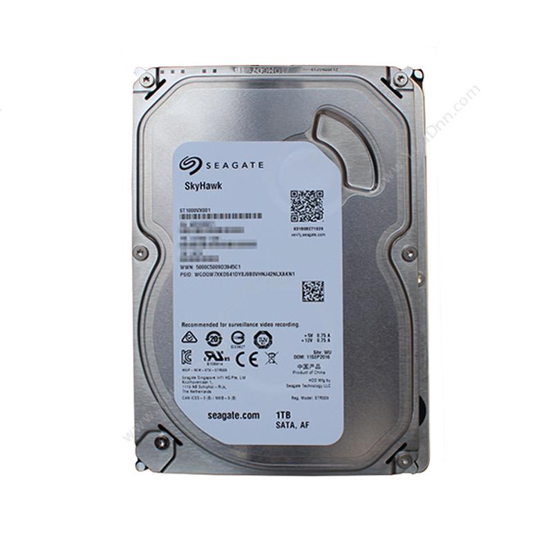 希捷 Seagate 1TB   ST1000VX001 监控硬盘