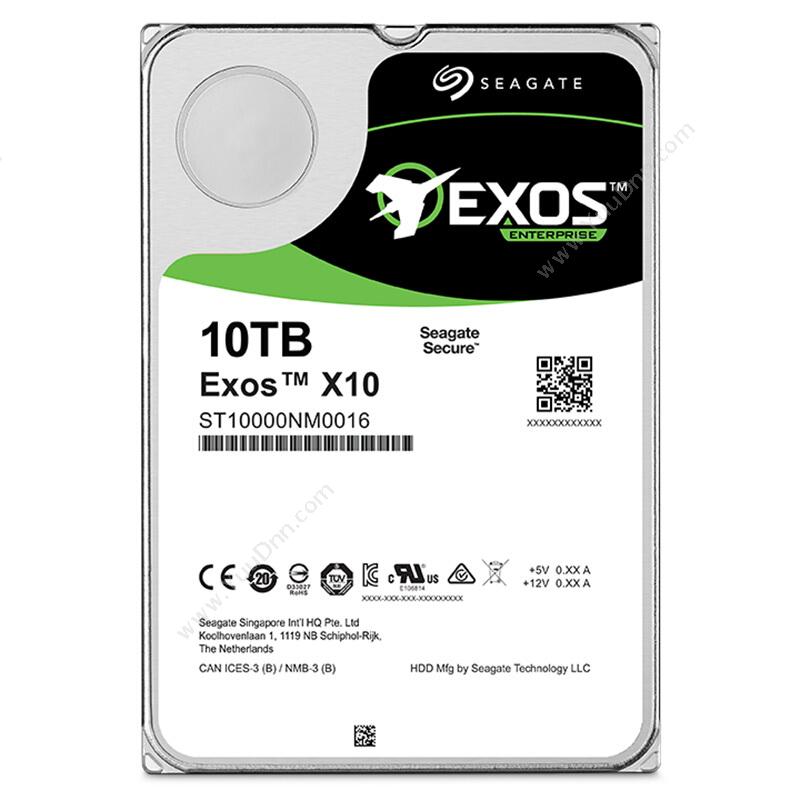 希捷 Seagate ST10000NM0016 10TB企业级SATA硬盘 监控硬盘