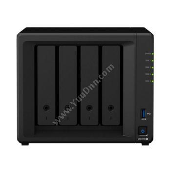 群晖 Synology DS918+ 四盘位 NAS 网络存储服务器(无内置硬盘) NAS服务器