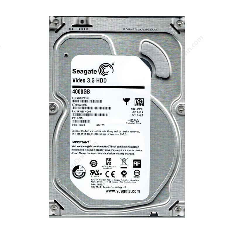 希捷 Seagate ST4000VM000 4TB 监控硬盘