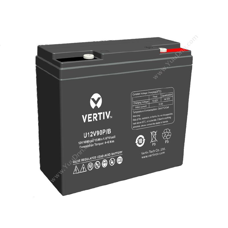 维谛 Vertiv P系列高倍率阀控式   U12V90P/B 铅酸蓄电池