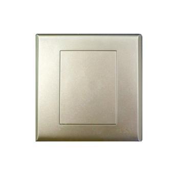 正泰 CHINT 7S系列一联空白面板（淡香槟） NEW7-S95102 面板