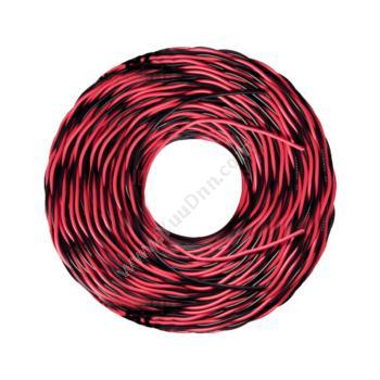 洪乐 RVS2*1.5 红黑 200米两芯双绞软电线 两芯电力电缆