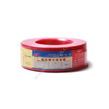 朝阳线缆BVR6 单芯软电线（红） 100m/卷定制单芯电力电缆