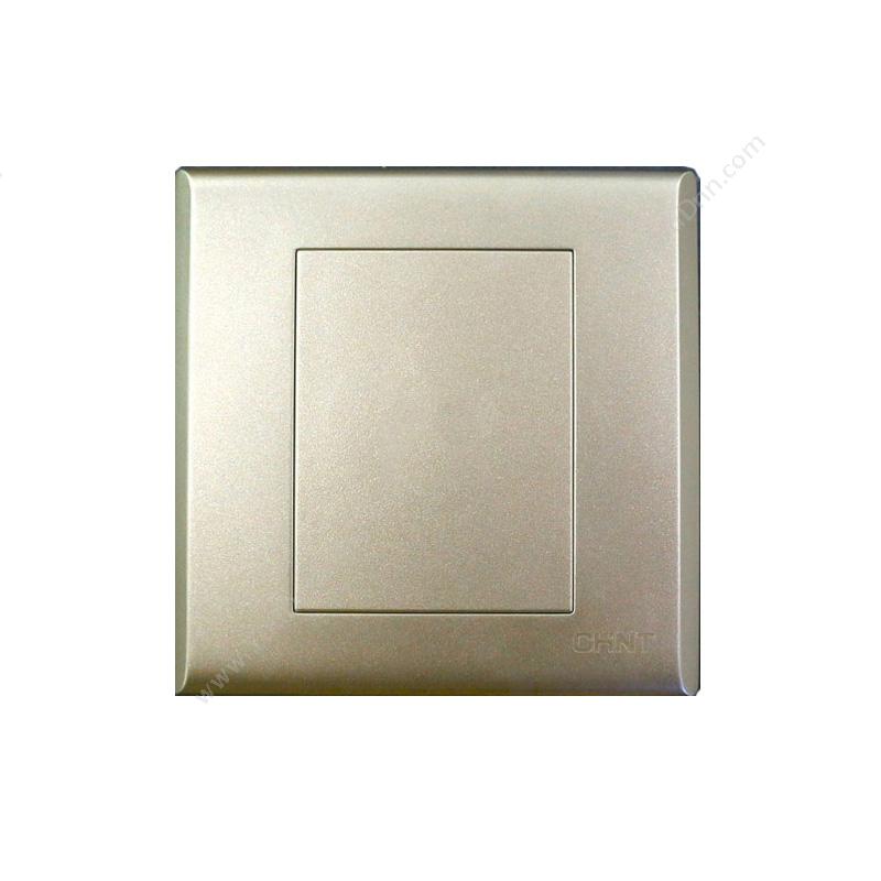 正泰 CHINT 7S系列一联空白面板（淡香槟） NEW7-S95102 面板