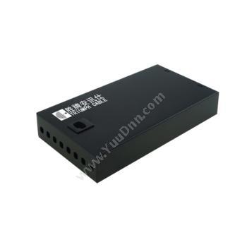 安讯仕 AXS AX-8208 ST桌面式光纤终端盒 8口 （黑） 光纤终端盒