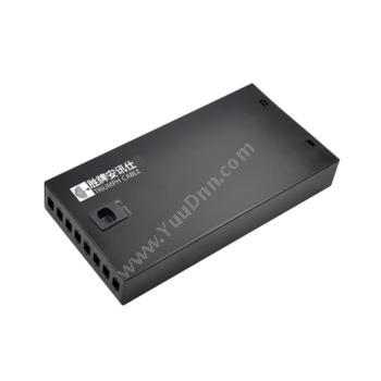 安讯仕 AXS AX-8008 SC桌面式光纤终端盒 8口 （黑） 光纤终端盒