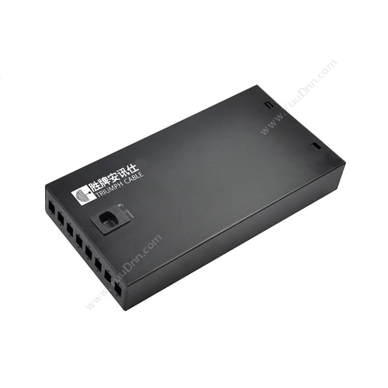 安讯仕 AXS AX-8408 LC桌面式光纤终端盒 8口 （黑） 光纤终端盒