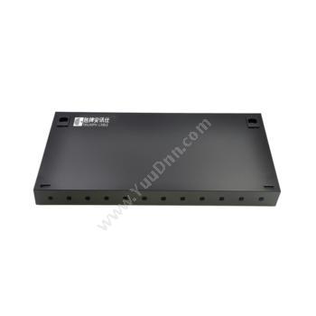 安讯仕 AXSAX-8212 ST机架式光纤终端盒 12口 （黑）光纤终端盒