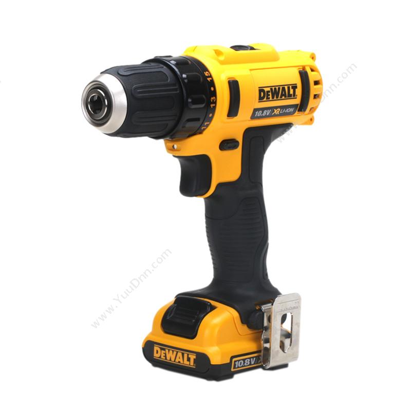 得伟 Dewalt 10.8V锂电充电式电钻起子2x2.0Ah电池套装 DCD710DK2-A9 充电螺丝批