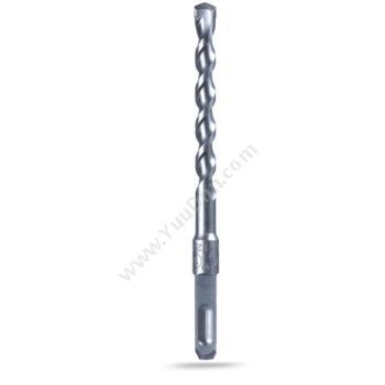 东成 Dongcheng电锤钻头（圆柄）硬质合金材料两坑适用于墙面及吊顶钻孔作业 25*350电锤