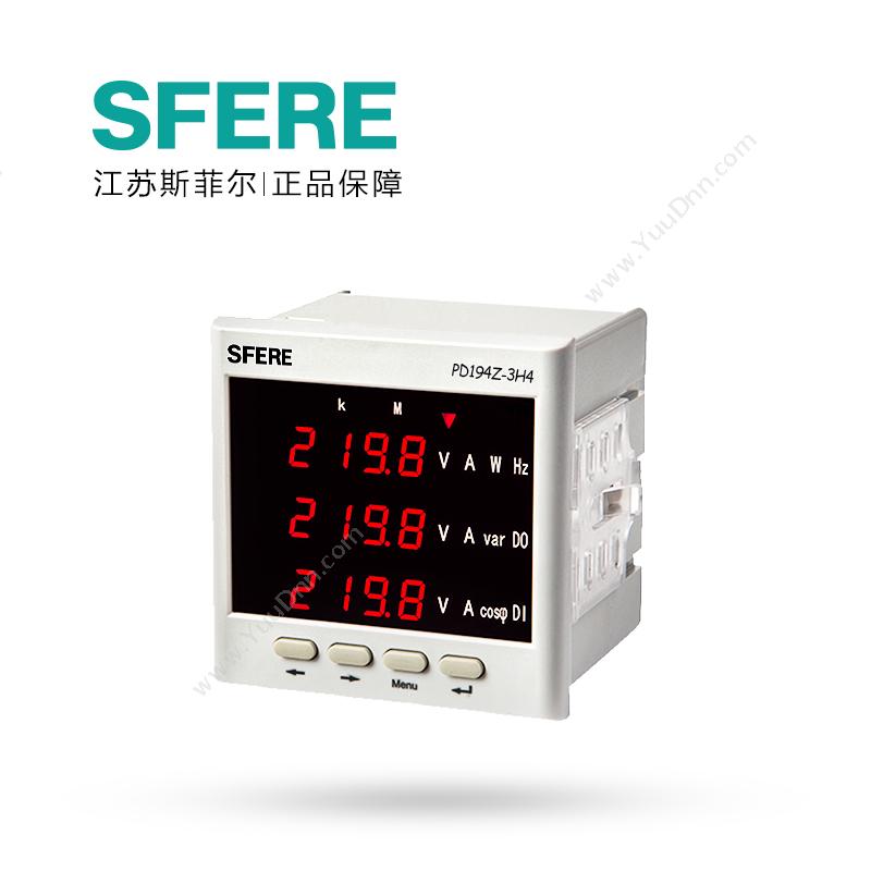 斯菲尔 Sfere 电能仪表 PD194Z-3H4 AC380V 5A-3P4W 其它电工仪表