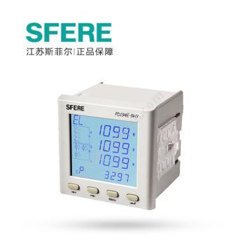 斯菲尔 Sfere 多功能电能表 LCD显示 PD194E-9HY AC380V 1A-3P4W 数字钳形表