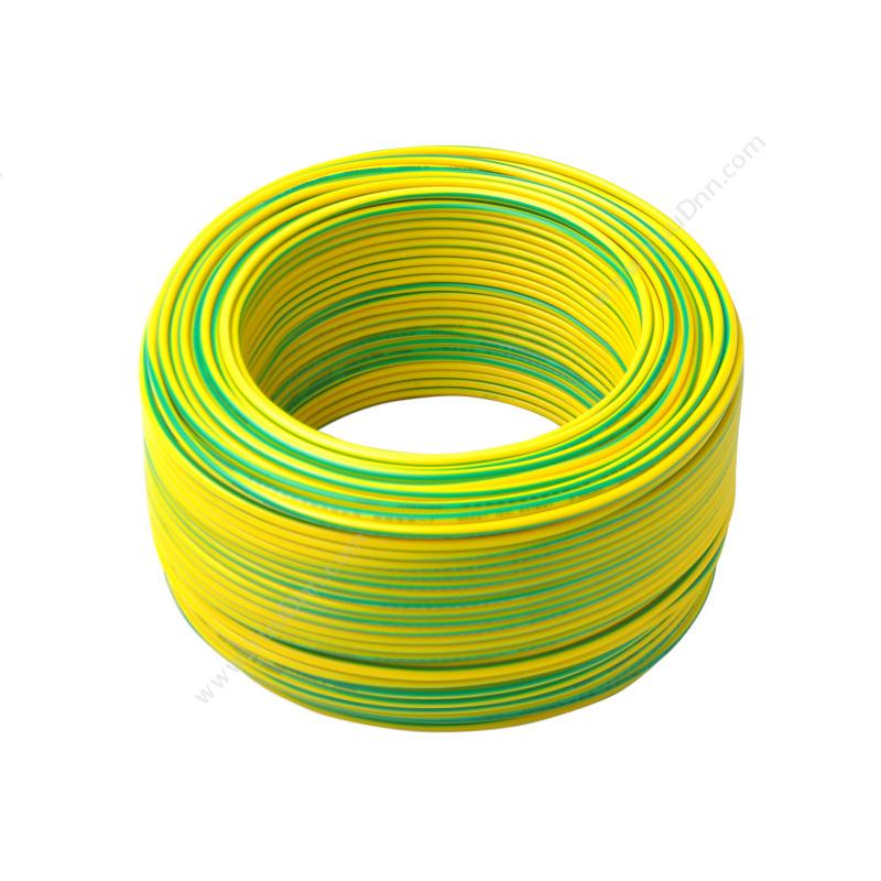 飞航 Feihang BV1.5 黄（绿） 单芯布电线 100米每卷 定制 单芯电力电缆