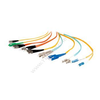 一路通 ELT-DFMM-FC-ST-3M FC-ST多模双芯电信级光纤跳线 φ3.0,3米,橙色 多模光纤跳线