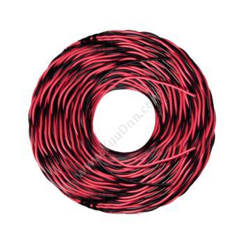 爱谱华顿 AiPuZR-RVS2*2.5 两芯阻燃对绞软电缆 红黑 200米/卷两芯电力电缆