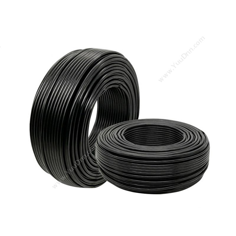 爱谱华顿 AiPu KVVR 2*0.75  （黑） 500米 定制 聚氯乙烯软电缆