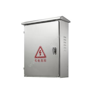至配 ZhiPei 不锈钢户外落地式防水防雨配电箱 室外配电箱 400*500*180mm 配电箱