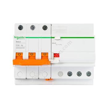 施耐德 Schneider空开3P16A 带漏保EA9RN3C1630CNEW微型断路器