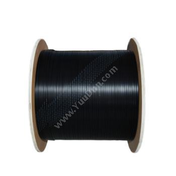 众程 ZCGJXH型单芯金属引入皮线光缆 （黑） 2000米/盘皮线光缆