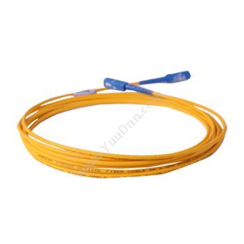 春路 单芯单模SC-SC光纤跳线（黄） 10米 多模光纤跳线