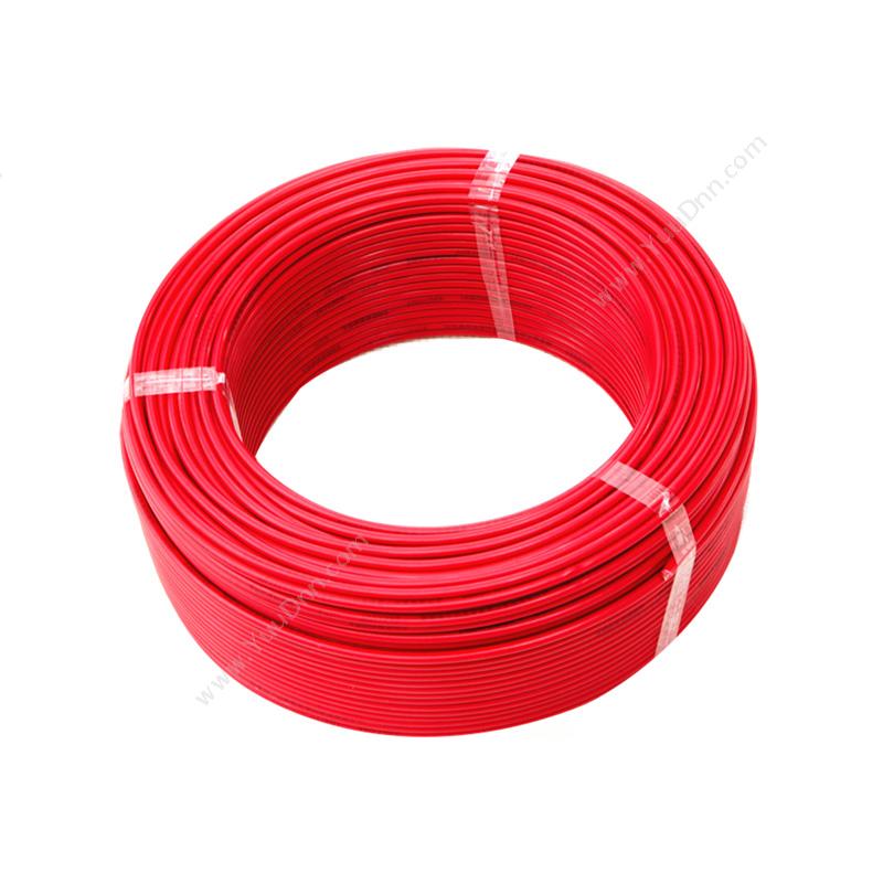 上上 BVR4 单芯铜软电线（红） 100米/卷 定制 单芯电力电缆