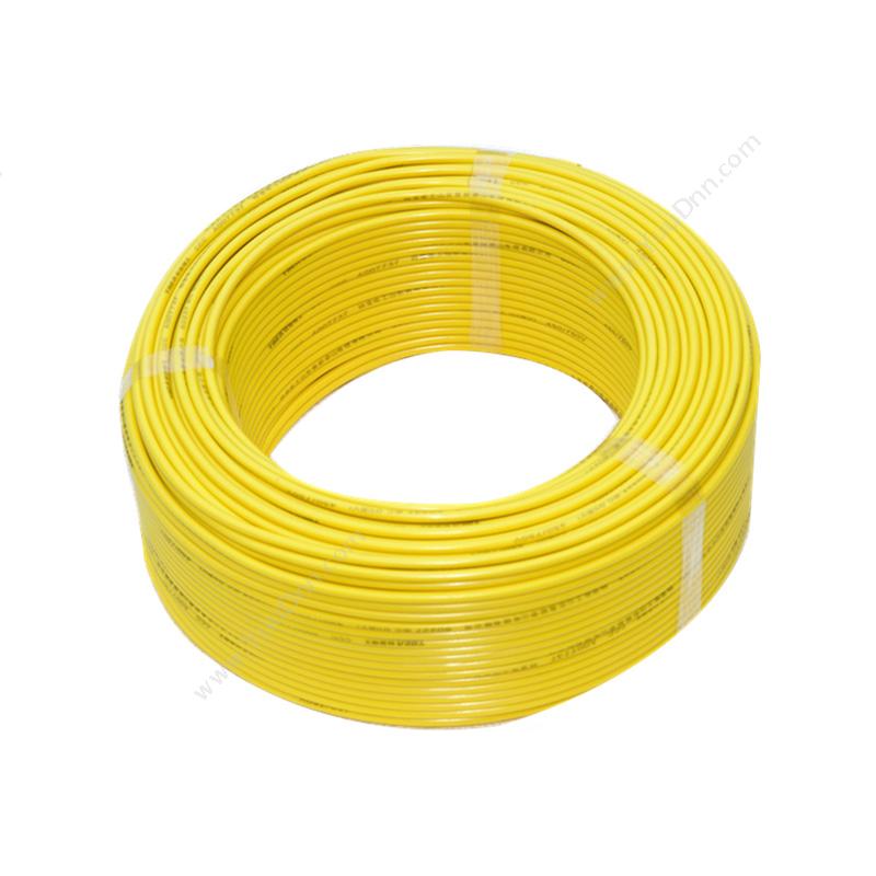 上上 BVR150 单芯铜软电线（黄） 100米/卷 定制 单芯电力电缆