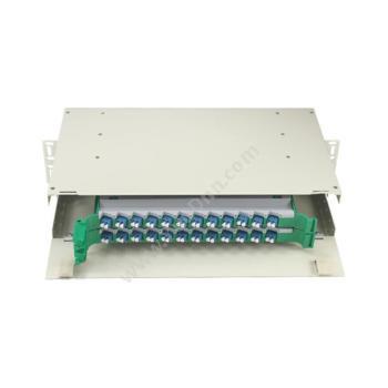 金坤宇 24口48芯 ODF光纤配线架 LC单模满配 ODF48LC01 光纤配线架