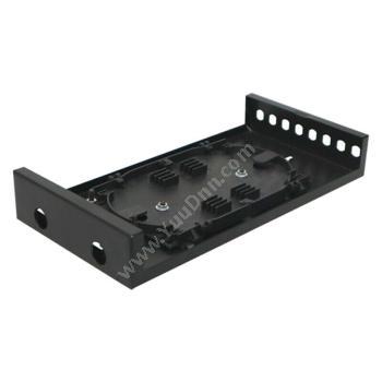 金坤宇8口16芯LC机架式光缆终端盒 JKY-LC-8 （黑）光缆终端盒