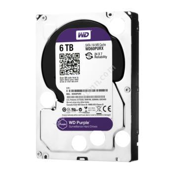 西部数据 WDWD60PURX 紫盘(Purple)6TB硬盘