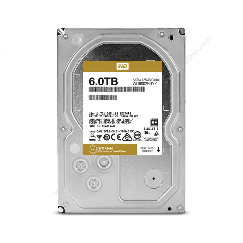 西部数据 WD 6TB 企业级硬盘 监控硬盘