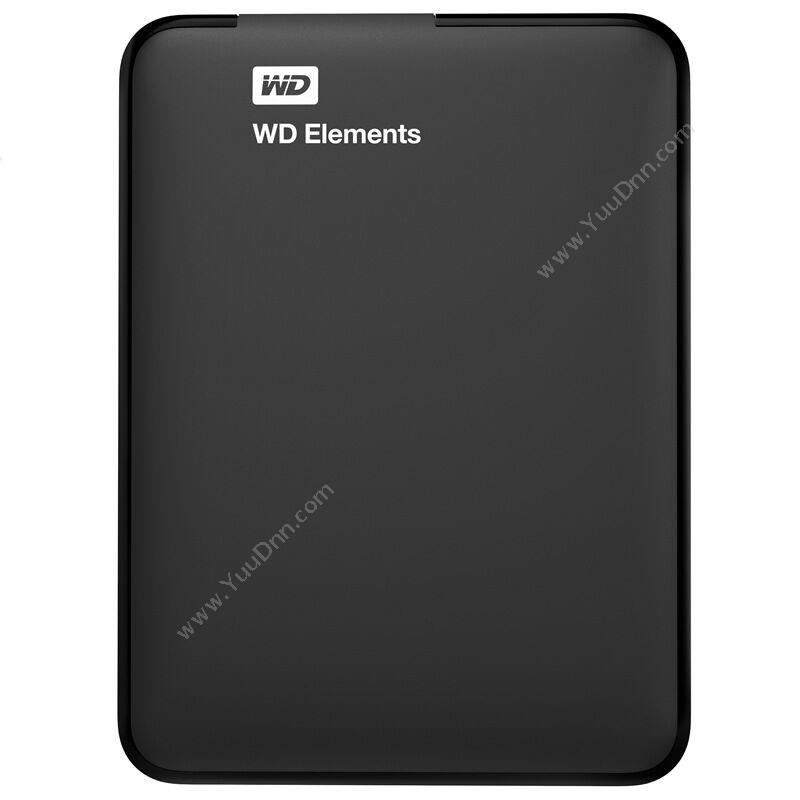 西部数据 WD 新元素Elements 2.5便携式1TB移动硬盘 WDBUZG0010BBK 监控硬盘