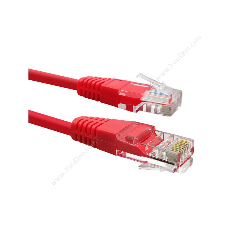 金坤宇 超五类非屏蔽网络跳线 JKY-CAT5E-3R 3米（红） 超五类网线