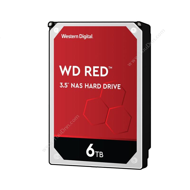 西部数据 WD WD60EFAX 红盘 SATA 6Gb/s NAS硬盘 NAS网络硬盘