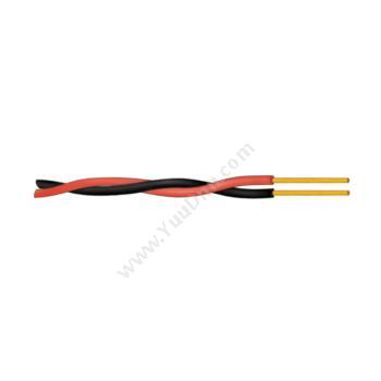 普天天纪 TelegeRVS2*0.5 两芯对绞软电线 红黑 200米/卷两芯电力电缆