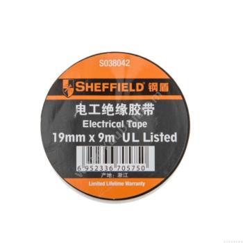 钢盾 Sheffield电工绝缘胶带（黑） S038042其它手工具