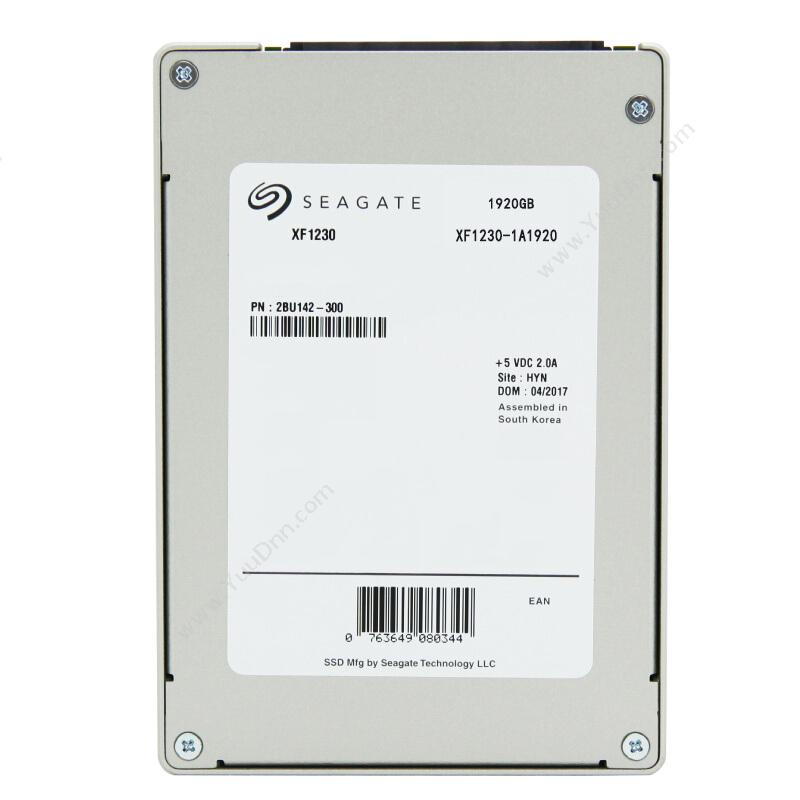 希捷 Seagate XF1230-1A1920 Nytro XF1230系列 SATA 1.92T 企业级 监控硬盘