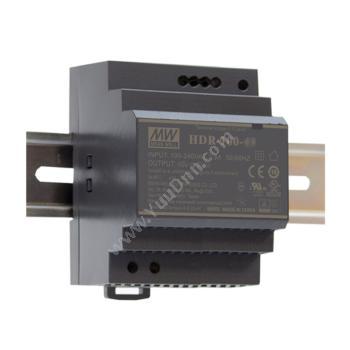 乐清明纬 MeanWell HDR-100-15 DIN导轨型   15V6.13A输出 开关电源