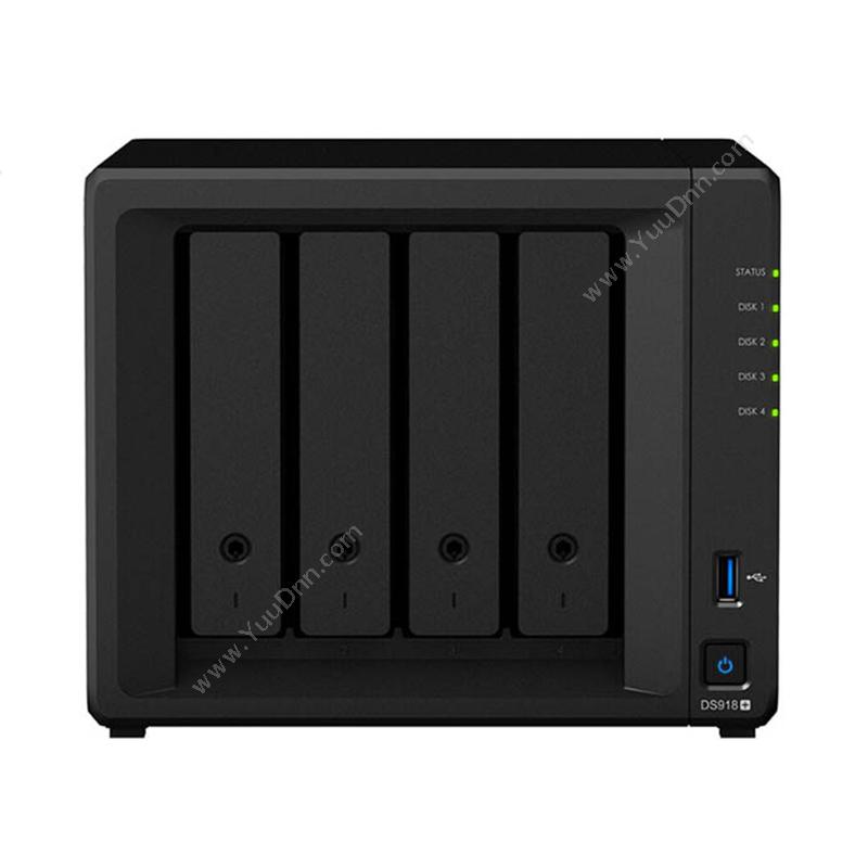 群晖 Synology DS918+ 四盘位 NAS 网络存储服务器 NAS服务器