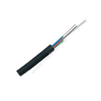 太平洋GYFTZY-16B1.3 室外层绞式非金属加强型16芯阻燃单模光缆 （黑） 定制单模光缆