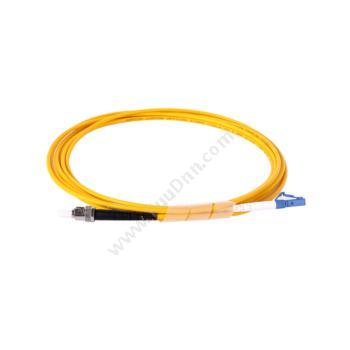 安普康 AmpCom AMSMUPC9/125STLC3M 单模单芯ST-LC电信级光纤跳线3米（黄） 单模光纤跳线
