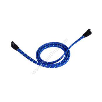 安普康 AmpCom 超六类涤纶丝CAT6A扁平跳线（蓝） 15米 ABW615BU 超六类网线