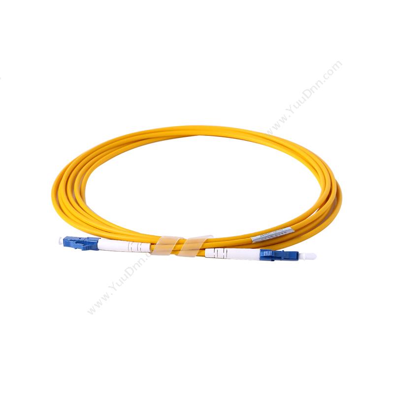 安普康 AmpCom AMSMUPC9/125LCLC15M 单模单芯LC-LC电信级光纤跳线15米（黄） 单模光纤跳线