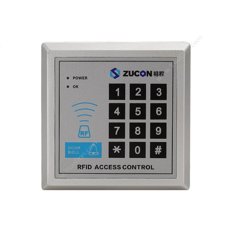 祖程 ZuCon ZUCON X1 单机门禁系统 中性ID 850用户 单机门禁系统