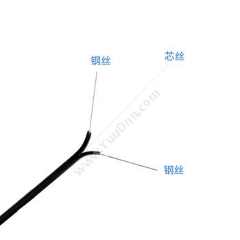 天背 tianbei FTTH 皮线光缆双钢丝1/2/4芯光缆室内外单模 皮线光缆