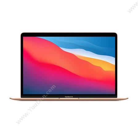 苹果 AppleMacBook Air 2020款MGND3CH/A 13.3英寸笔记本电脑(M1处理器/8G/256G SSD/7核图形处理器/Retina 显示屏/触控ID/金色)笔记本电脑