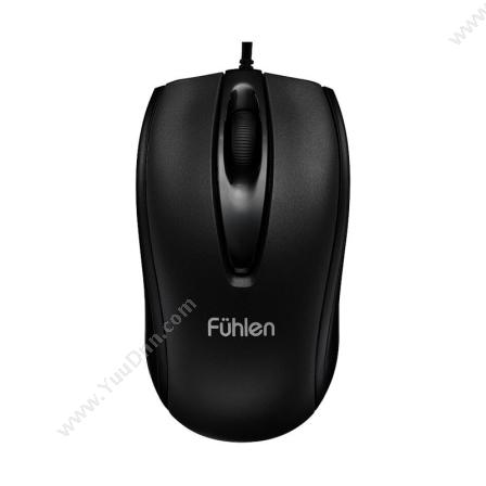 富勒 Fühlen富勒(Fuhlen) L102 有线光电鼠标 黑色键盘鼠标
